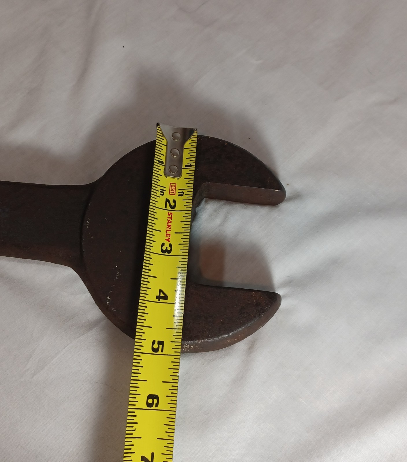 Rare Vintage Woodings Verona Boston & Maine Railroad Track Wrench, Giant 47.5"