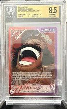 Gol.D.Roger (003) (Alternate Art) OP13-003 Carrying On His Will Foil BGS GEM 9.5