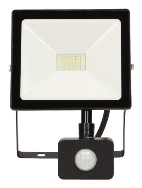 5908254804748 NaŚWietlacz LED Z PIR 20W, 1600LM, IP44, 4000K, Alu+SzkŁO Orno-image