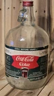 Vintage 1950’s Coca Cola 1 Gallon Syrup Fountain Jug Clear Glass Bottle Coke