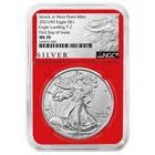 2021 (W) $1 Type 2 American Silver Eagle NGC MS70 FDI ALS Label Red Core