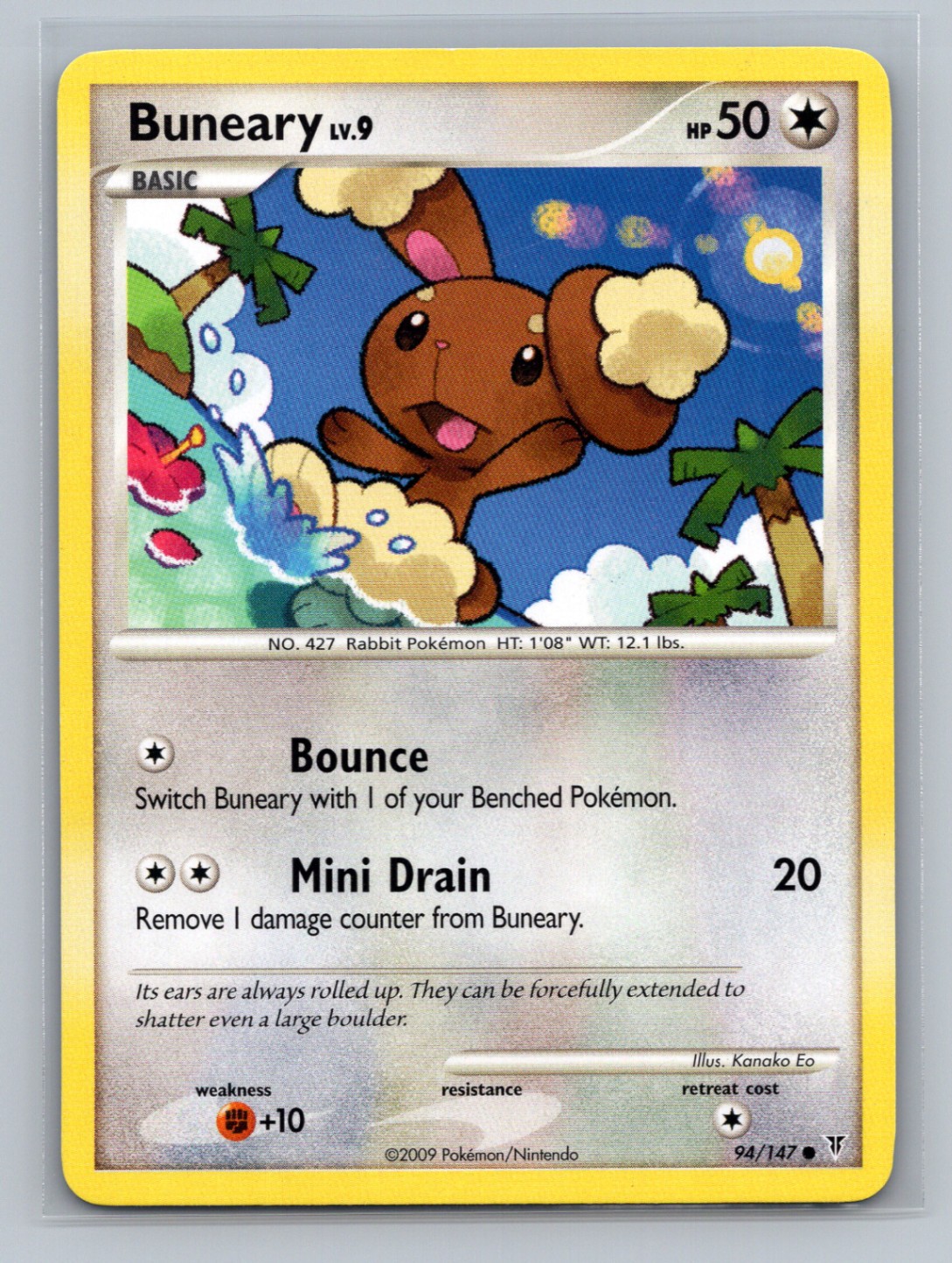 Pokémon TCG Buneary 94 Supreme Victors Normal LP