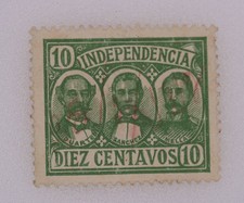 Dominican Republic 10c Independence Used charity seal poster Stamp Canal Zone