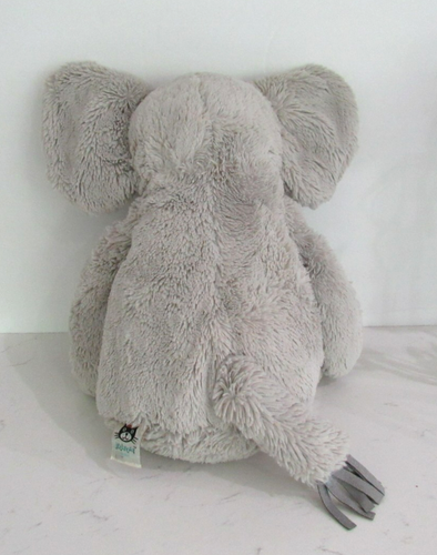 VTG. Retired Jellycat Bashful Elephant Gray Plush Stuffed Animal - Picture 5 of 8