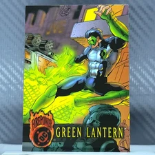 Green Lantern 1996 SkyBox Outburst DC Firepower Embossed #59
