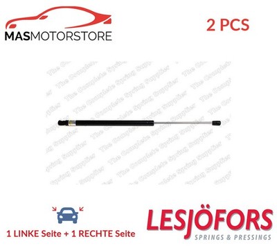 GASFEDER DÄMPFER HECKKLAPPE PAAR HINTEN LESJÖFORS 8115643 2PCS H NEU