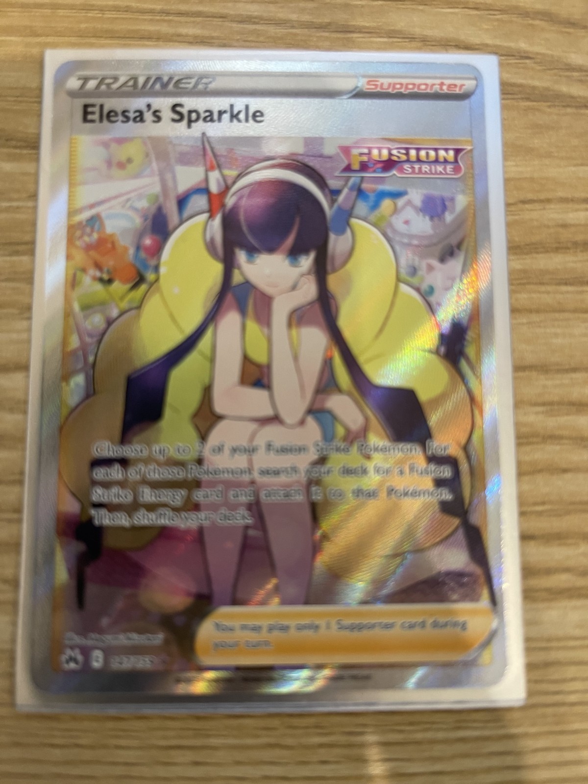 Elesa's Sparkle (Full Art) 147/159 SWSH: Crown Zenith Holo