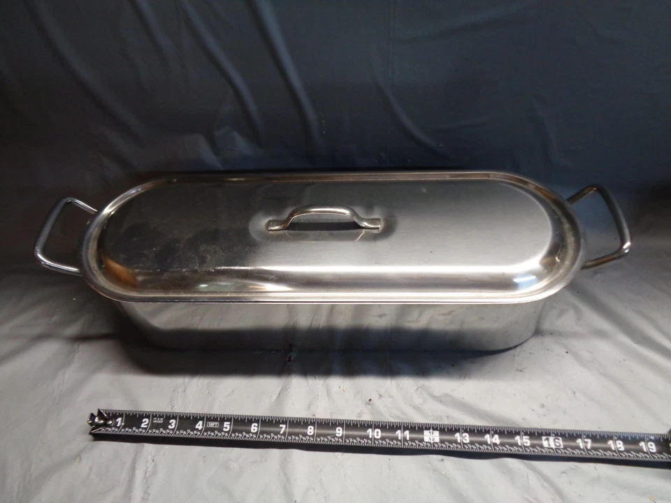 Acero inoxidable tres piezas 18" cazador furtivo de peces - 18/C Inox Italia VIS Foto 2 de 4