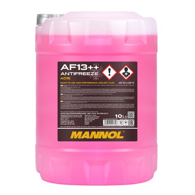 MANNOL AF13++ -40°C  AntifreezeKühlerfrostschutz Ready-Mix TL-774 G/J, 10 Liter