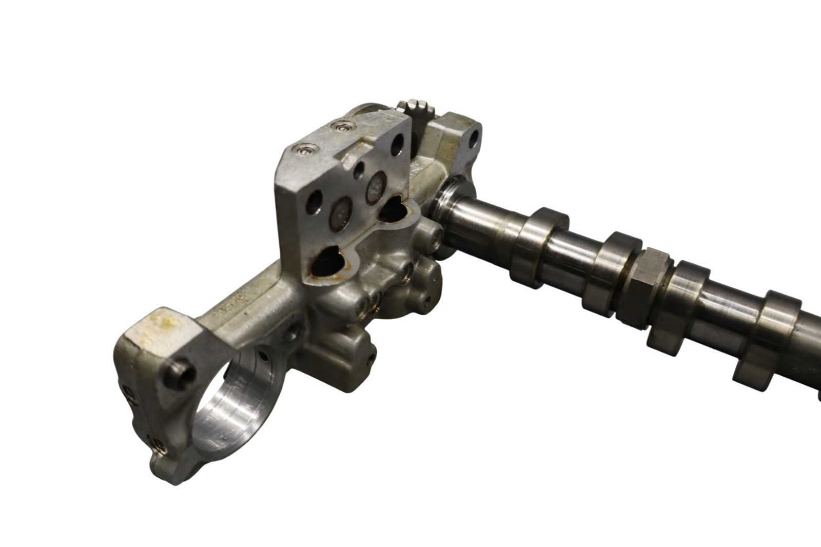 03-13 Bentley Continental GTC Left Intake Camshaft W/Tensioner Head Control Oem