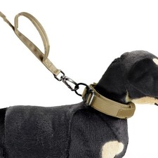 Tactical Dog Collar and Leash Set Dog Training Collar for Medium Large Dogs