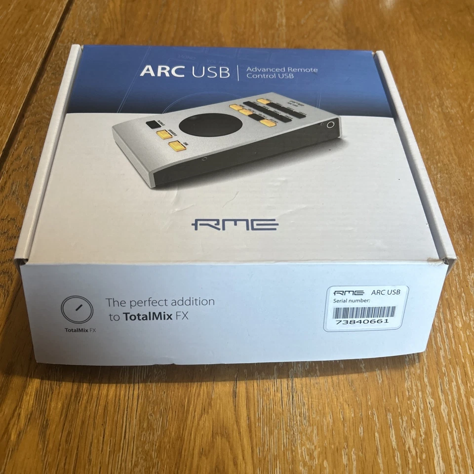 RME Arc USB Audio Fernbedienung kompatibel mit allen RME Schnittstellen Total Mix