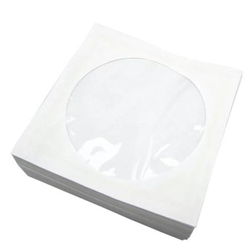 100 Pcs CD -Verpackungstasche CD-Aufbewahrungshalter -Brieftasche - Photo 10/11