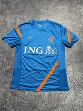 Vintage Nike KNVB Netherlands Football Jersey Soccer Shirt 2012 2013 Men’s M Blu