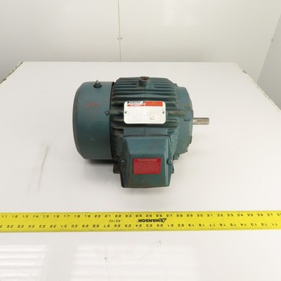 Reliance P18G3100F 1HP AC Elektrischer Motor 460V 3PH 1.4A 1760RPM 182 Rahmen