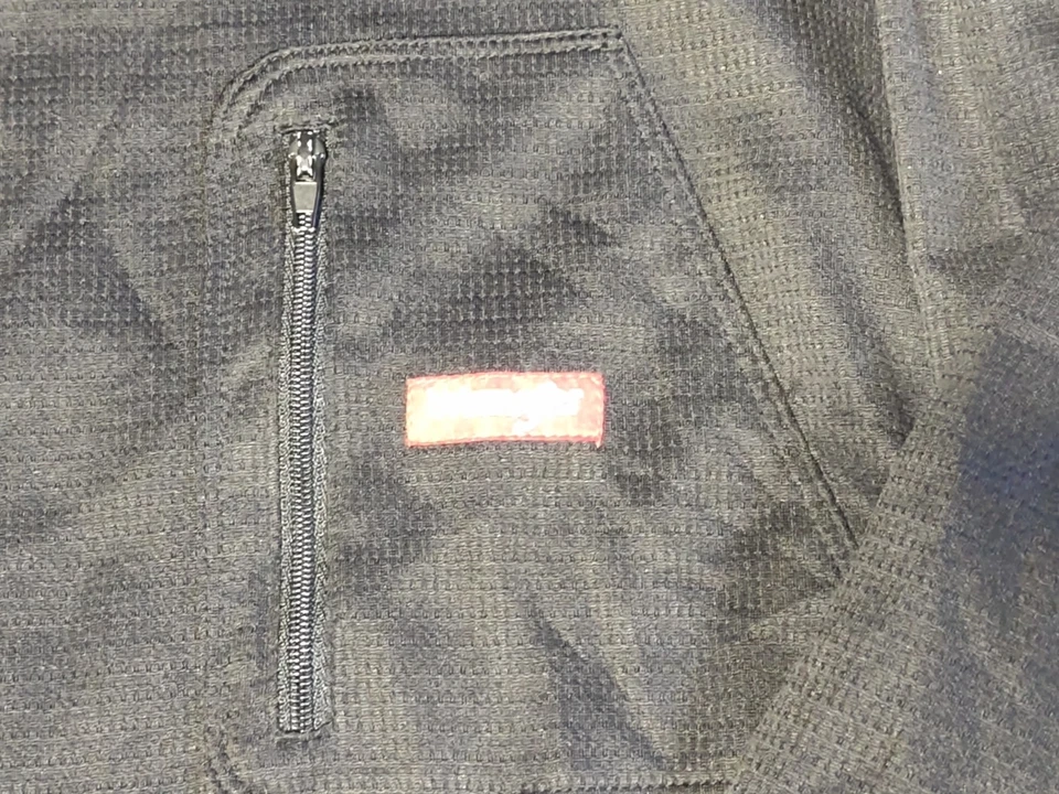 Waffle térmico para hombre Wrangler peso pesado que absorbe la humedad talla grande Foto 3 de 4