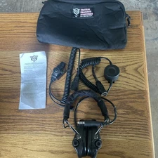 TCI Liberator II Tactical Headset with two Push-To-Talk cables 