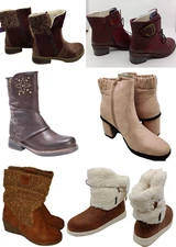 MUK LUKS WOMEN'S FASHION WINTER BOOTS sz 8 VARIOUS COLORS AND MODELS
