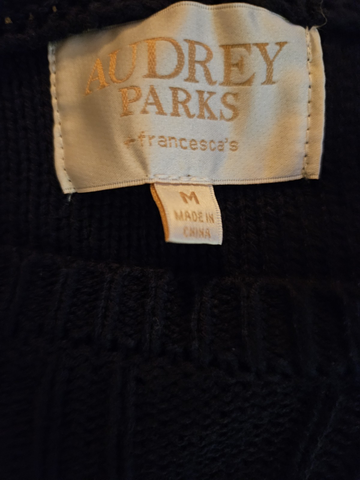 Francesca's Debi Mixed Pattern Pullover - image 2