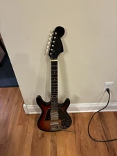 VINTAGE ELECTRIC GUITAR -Double Humbucker -POSSIBLY GLOBAL GUITAR -MADE IN KOREA