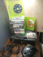 Used Original OG Xbox Console, 1 Controller, 19 games, All Cords, Plug In  Play