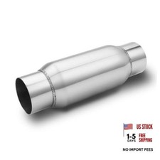 Inlet Universal Resonator3in Inletoutlet X 12in Length 304 3 Polished