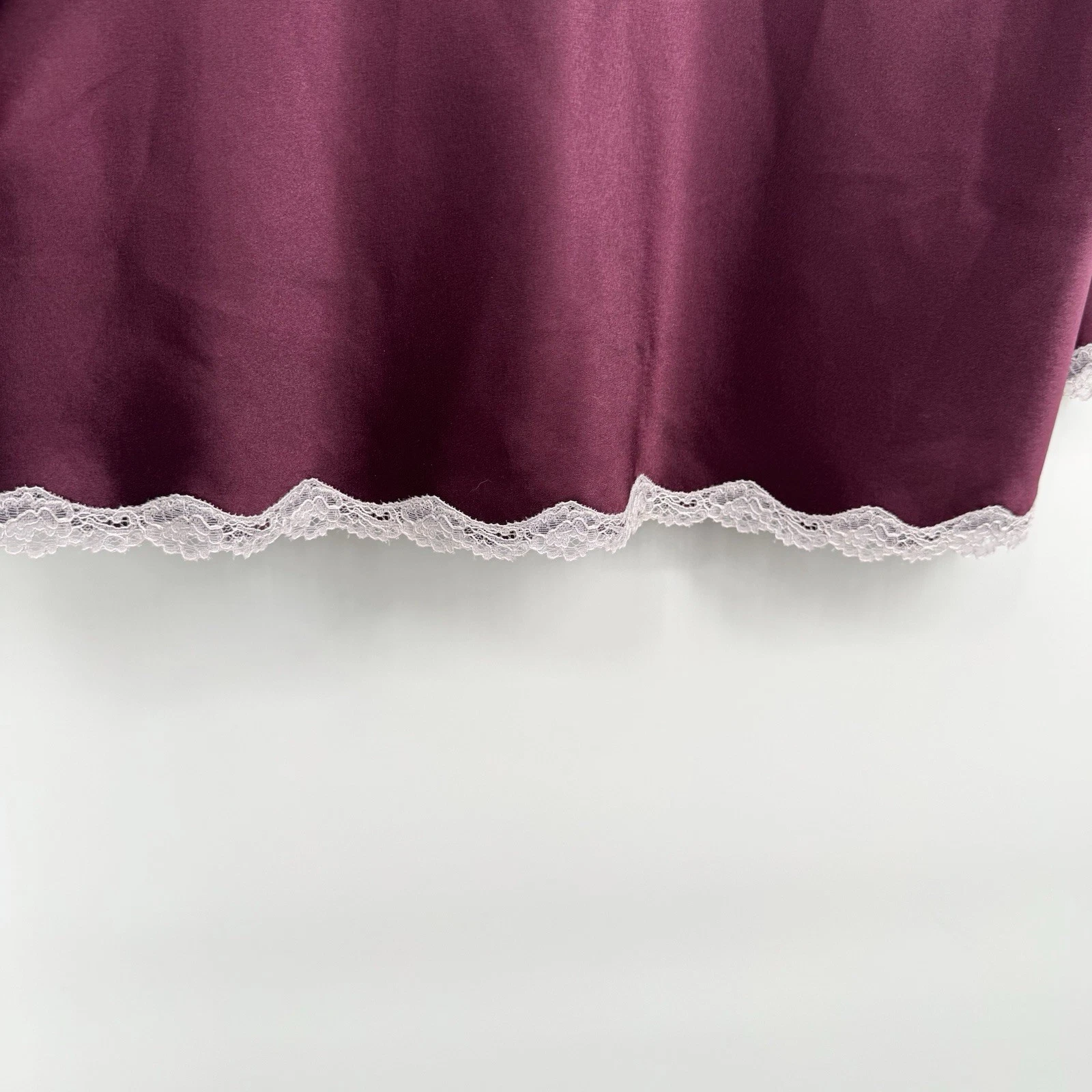 UNDERCOVER Abito da notte Victoria's Secret taglia grande viola prugna morbido seta slip dress