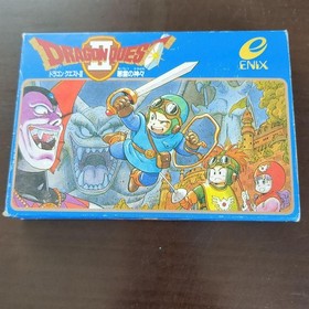 NES Dragon Quest Ii 2 Famicom Box Manual Postcard Etc. Fc JPN  Vintage Limited E