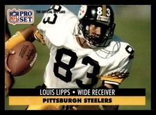 Louis Lipps 1991 Pro Set #277 Pittsburgh Steelers Football *219