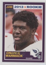2013 Score 2013 Rookie Purple 70/99 Chance Warmack #436 1u6
