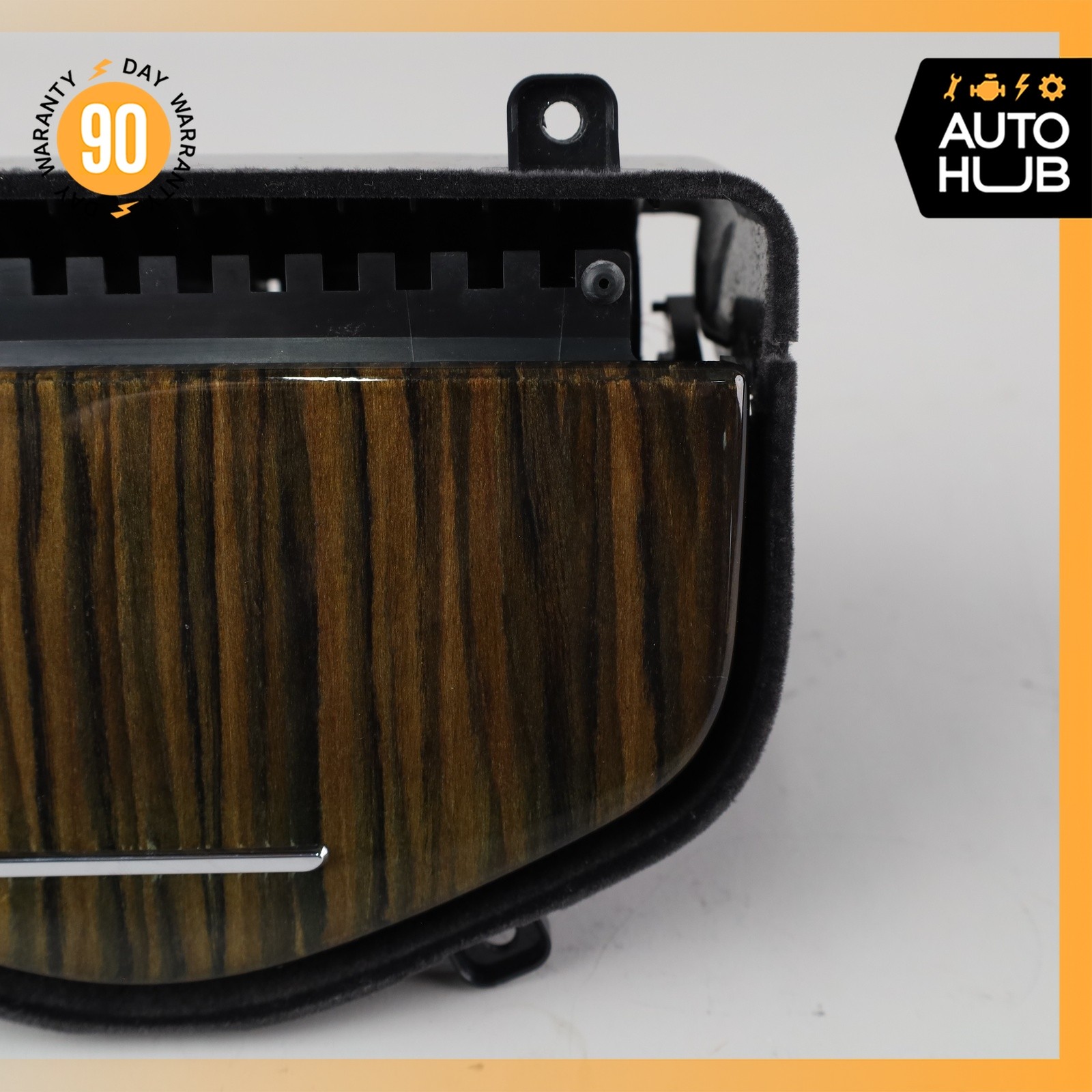14-24 Maserati Quattroporte Center Console Phone Holder Compartment Wood OEM