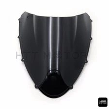 New Double Bubble Windscreen Windshield Shield for Ducati 848 1098 1198 Black