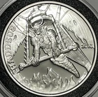 Angels Demons Thaddeus Rare Proof Collect Coin 1 Troy Oz .999 Fine Silver Round