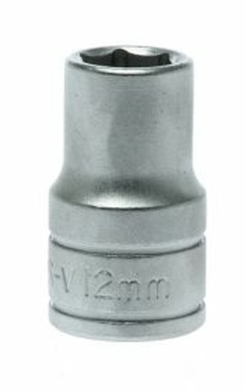 Teng Tools M1205126-C - 1/2"" Drive 6pt Hex Socket Metric - 12mm