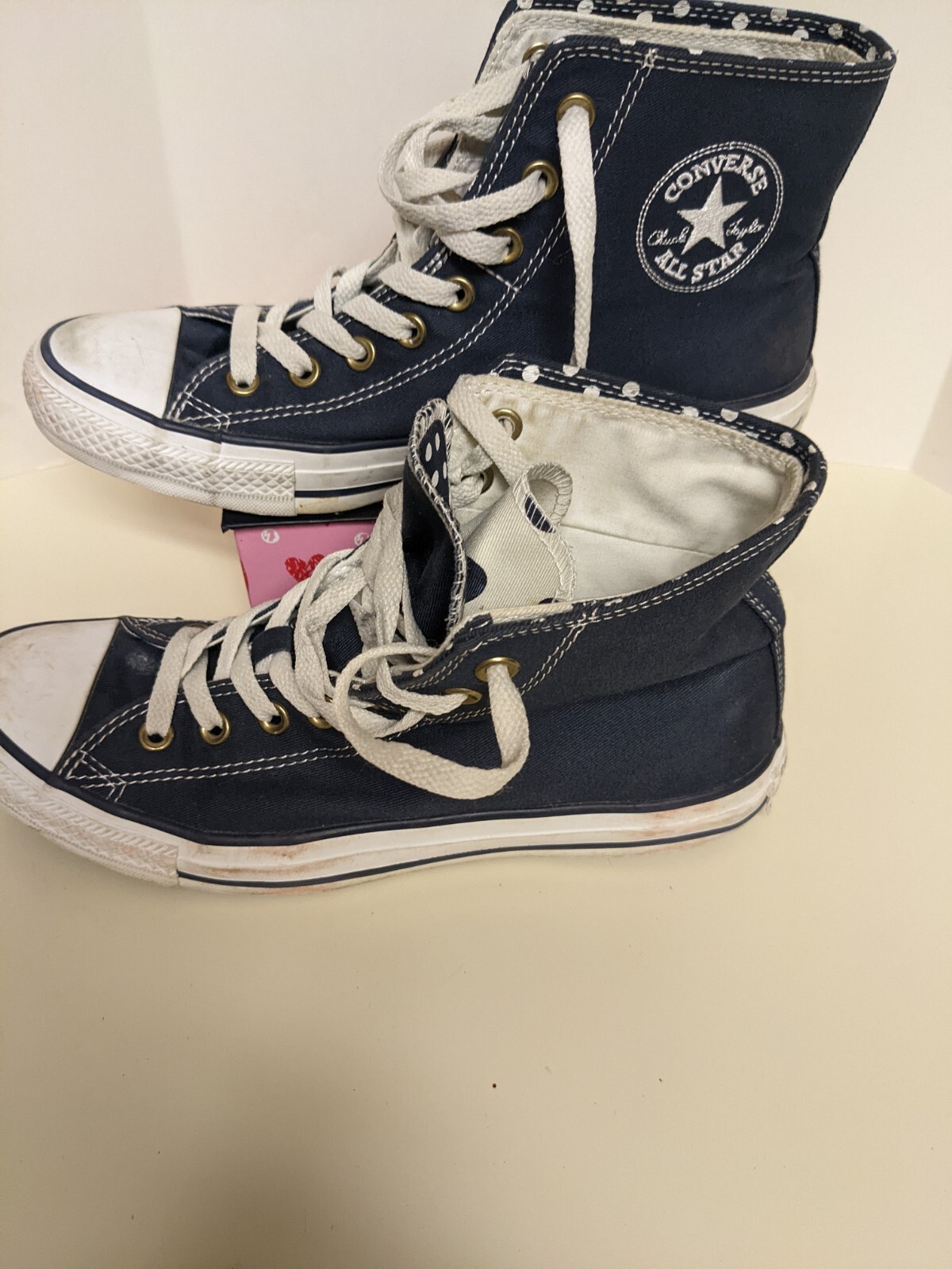 Converse Chuck Taylor Double Tongue Polka Dot Embroiderd Logo