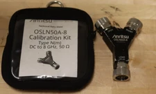 Anritsu OSLN50A-8 Type N(m) Calibration Kit Open/Short/Load DC-8GHz GOOD Qty Ava