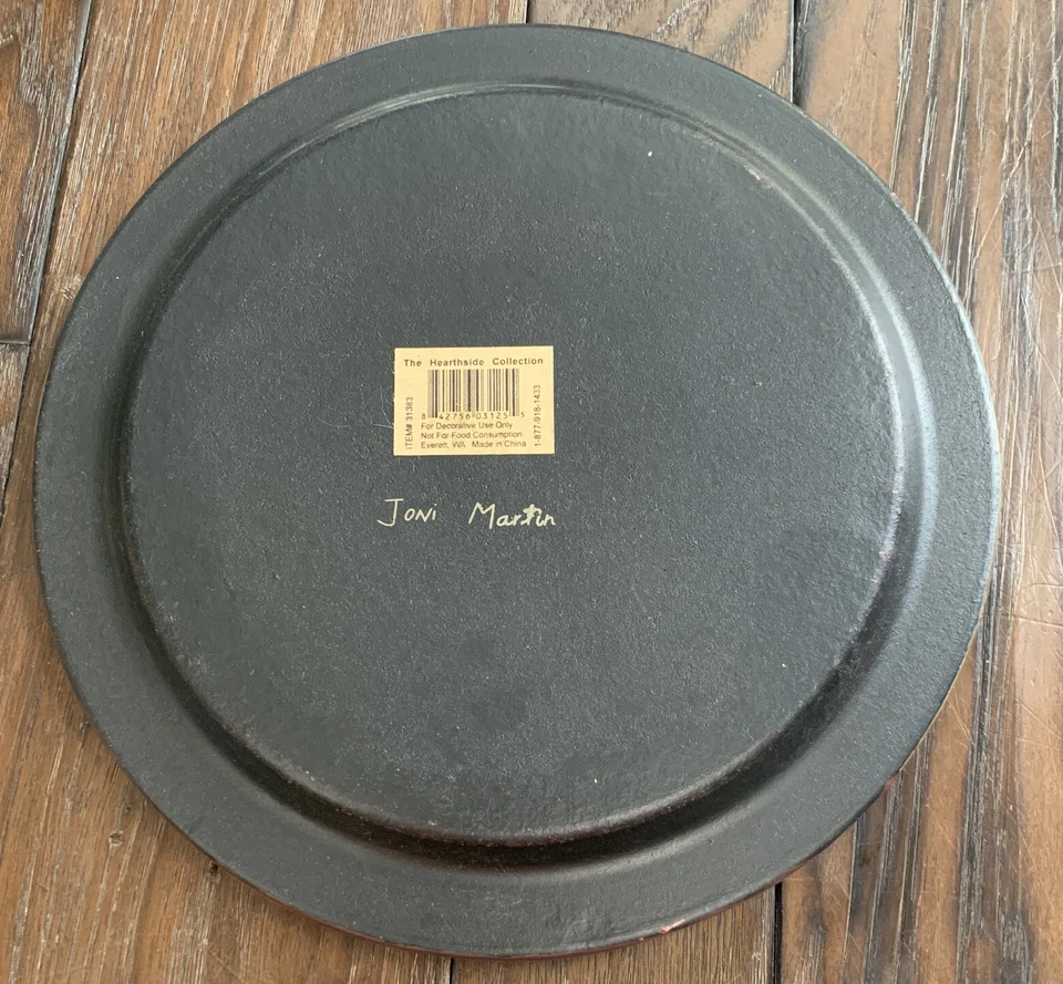 全新 Joni Martin 小号装饰盘 家是无条件的爱的地方 — 第 2/2 张图片