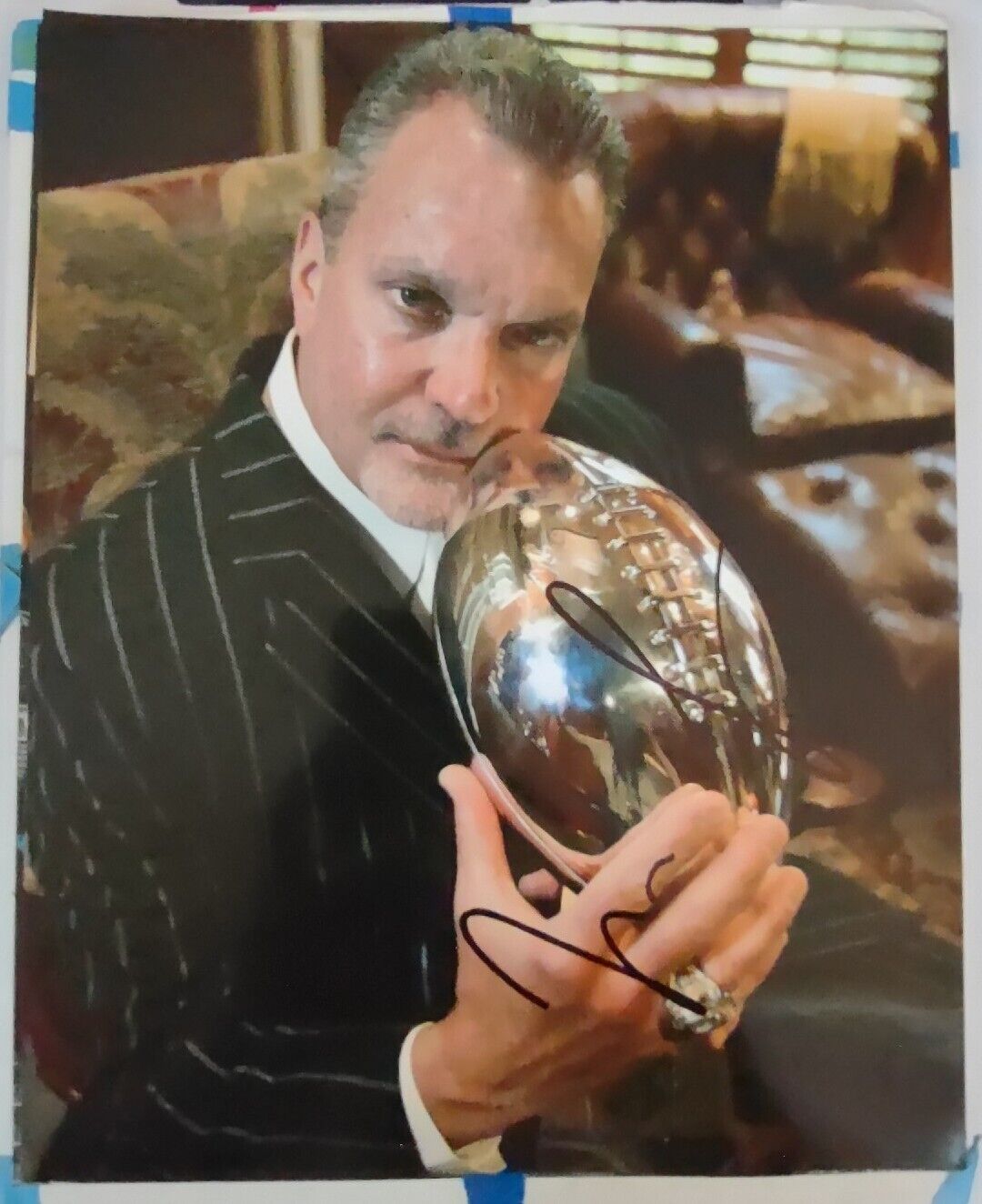 JIM IRSAY INDIANAPOLIS COLTS OWNER SUPER BOWL CHAMP SIGNED
