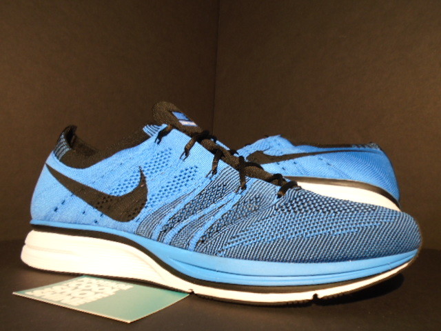 nike flyknit trainer blue