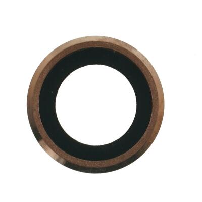 iPhone 6S Plus camera lens glass window with frame, rose gold
