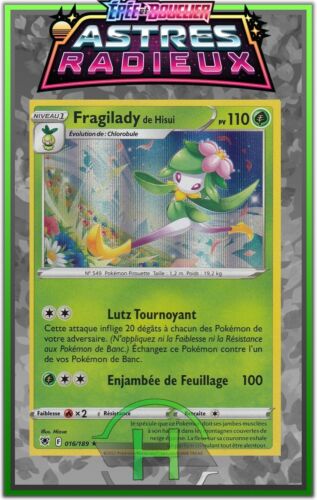 Fragilady Holo - EB10:Astres Radieux - 016/189 - Carte Pokémon Française Neuve - Photo 1/1