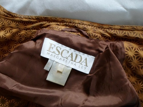 escada by margaretha ley ladies shoulder padded jacket. size 38 euro - Picture 3 of 10