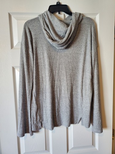 Rag & Bone Rib Knit Relaxed Hoodie - Picture 4 of 6