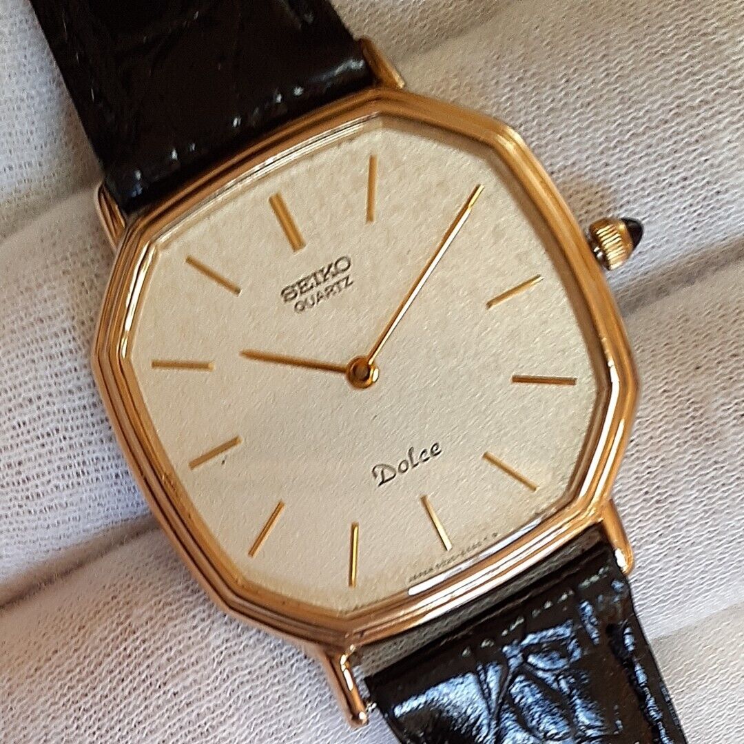 Seiko Dolce 6020-5970 Stainless Steel 10K Quartz Mens Watch Seiko Dolce 6020-5970 Stainless Steel 10K Quartz Mens Watch