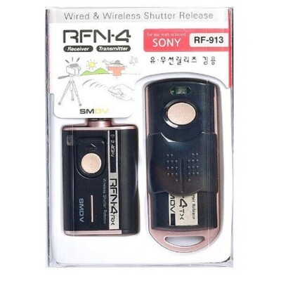 SMDV Wireless Shutter Release Remote [RFN4 RF-913] f/ DSLR SLR Body Camera