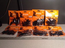 NEGRO Favores de Fiesta CRIATURAS ESPELUZNANTES Rellenos de Bolsa FELIZ HALLOWEEN Bichos Roedores Hormiga