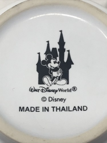 Vintage Walt Disney World Tinker Bell 10 oz Coffee Tea Cup Mug Bling Textured - Picture 10 of 10