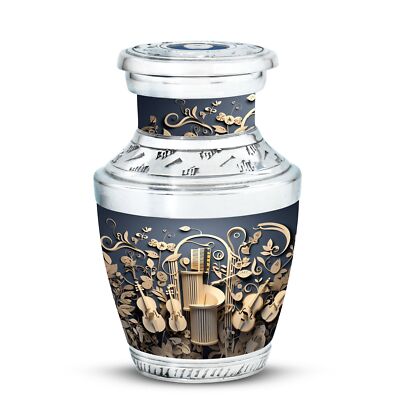 Musical Harmony Cremation Keepsakes Urns Miniature Urns For Human Ashes