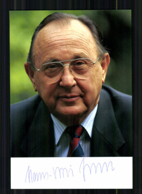 Hans Dietrich Genscher 1927-2016 FDP Außenminister 1974-1992 # BC 221424