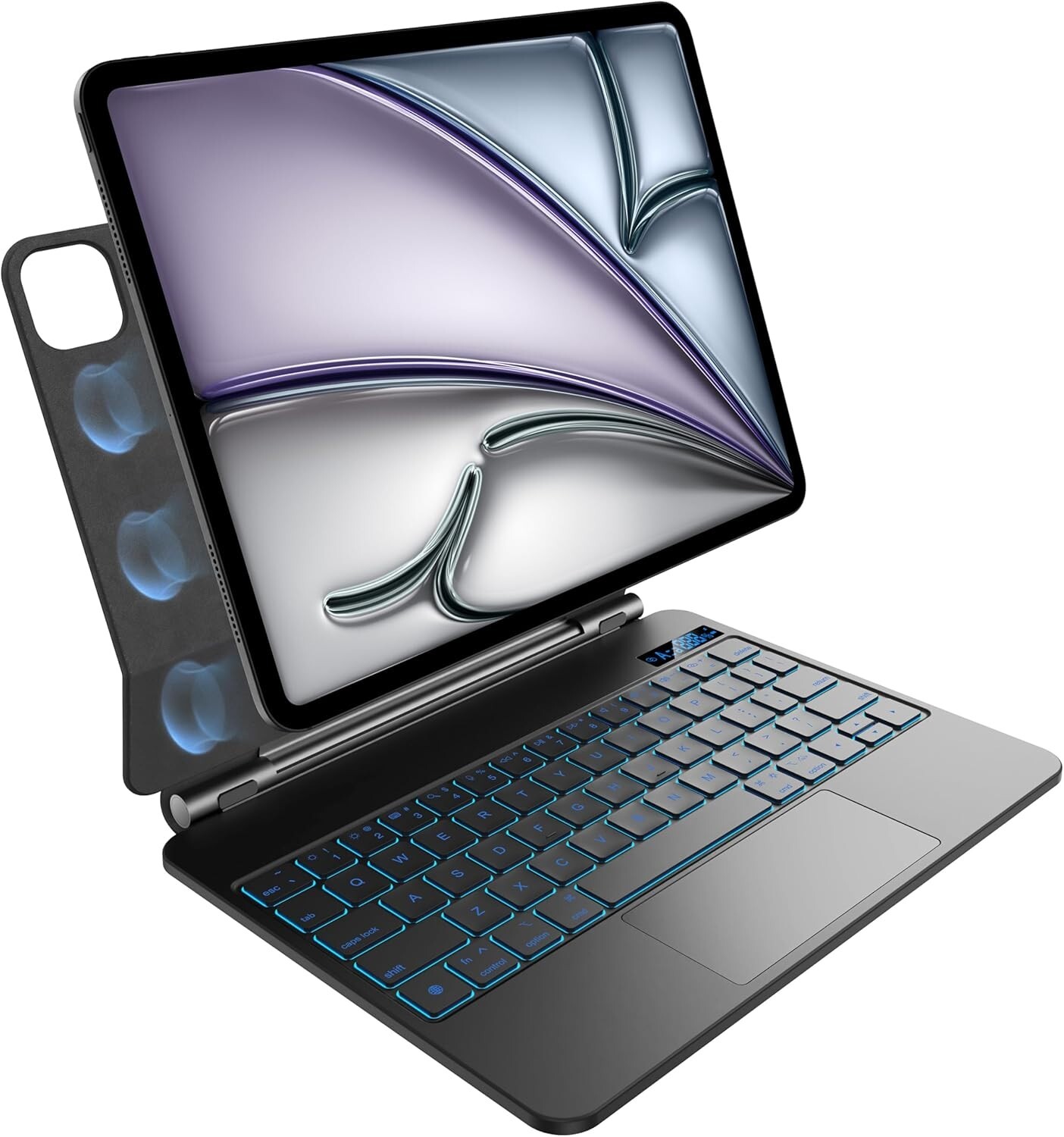 Nimin Backlit Keyboard Case with Trackpad for iPad Air 11 & iPad Pro 11